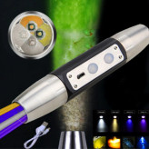 چراغ قوه یووی اسمال سان مدل ZY-JY88 دو سر