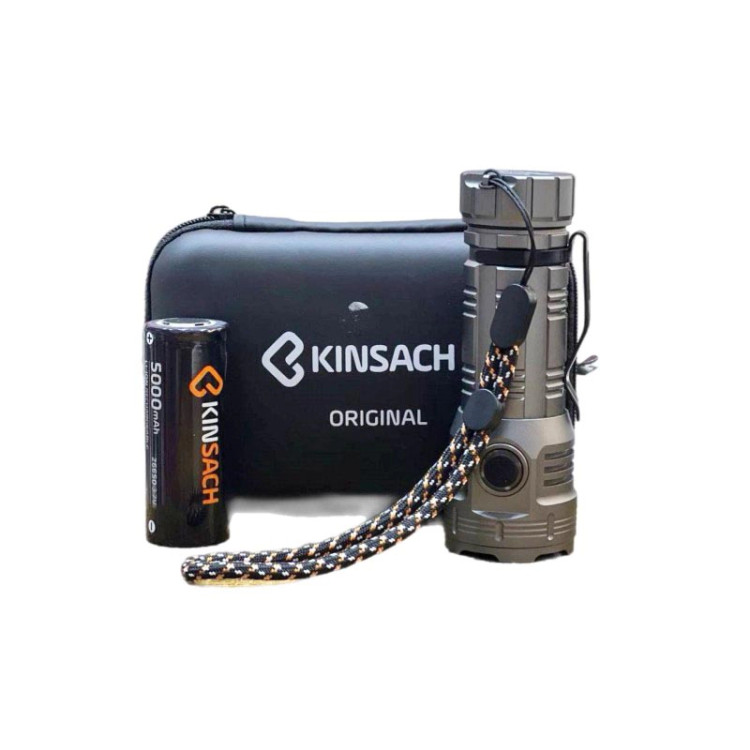 چراغ قوه جیبی 8 لامپه کینساچ مدل KS-F82