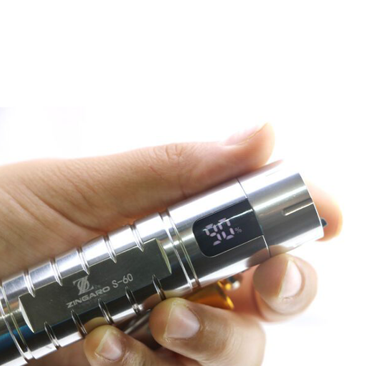 چراغ قوه یووی سه لامپه ZINGARO مدل S60 UV نمایشگر درصد شارژ