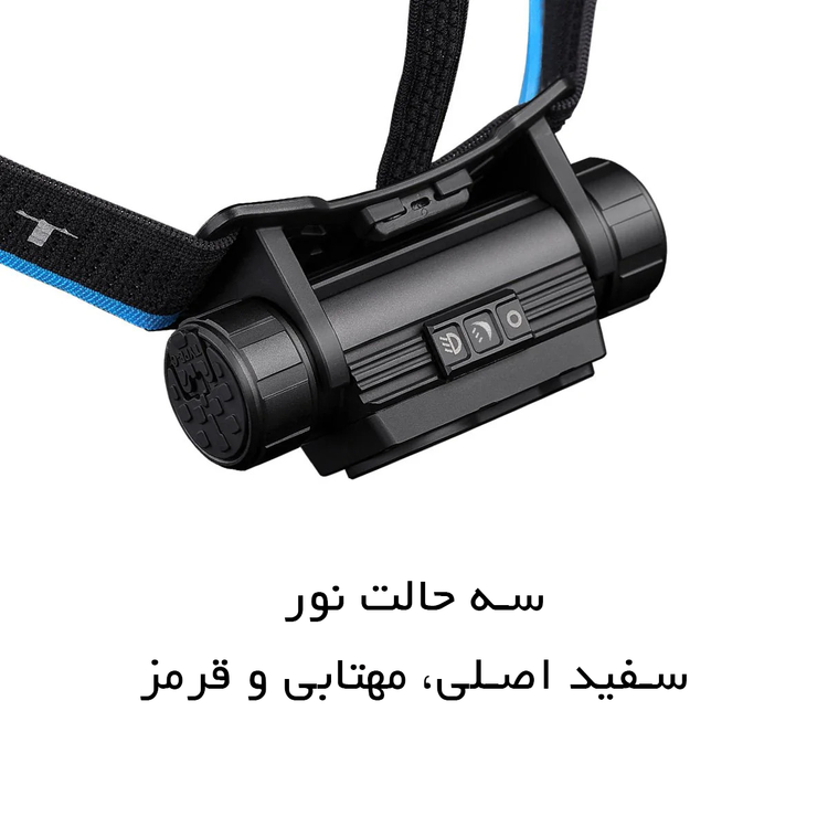 چراغ پیشانی ایمالنت IMALENT HT50 با حالت های مختلف نوردهی