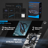 چراغ پیشانی آمریکایی با باتری ۵۰۰۰ میلیآمپر ساعتی