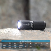 TrustFire Mini 2S Keychain Flashlight specs