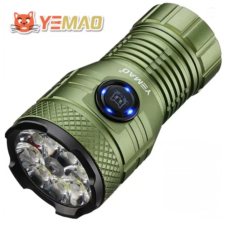 اشاره گر لیزری چراغ قوه ضدضربه حرفهای yemao - مقاوم در شرایط سخت کوهنوردی و شکار
