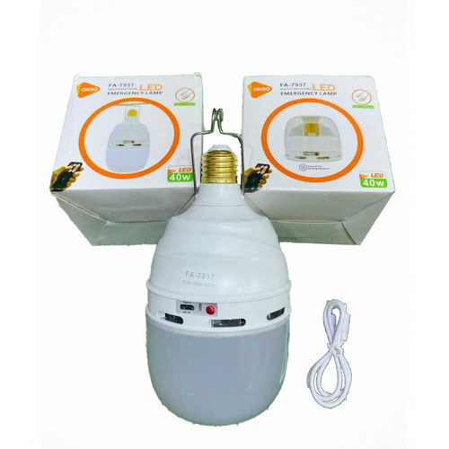 لامپ اضطراری شارژی ۴۰ وات OKGO مدل FA-7937