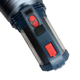 نورافکن مجهز به باتری لیتیومی 18650 با ظرفیت 8000 میلیآمپر ساعت