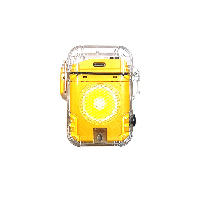 چراغ اضطراری و فندک پلاسمایی مدل D52-1  Rechargeable mini flashlight LED arc ignition portable lamp D52-1