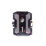 Metal Custom Design Hand fidget Spinner Dual فندک پلاسمایی اسپینر دار با چراغ قوه Arc Electric Rechargeable Lighter Type C with Flashlight