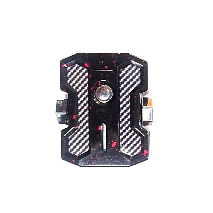 Metal Custom Design Hand fidget Spinner Dual فندک پلاسمایی اسپینر دار با چراغ قوه Arc Electric Rechargeable Lighter Type C with Flashlight