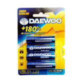 LR6 AA 1.5V DAEWOO SUPER ALKALINE battery