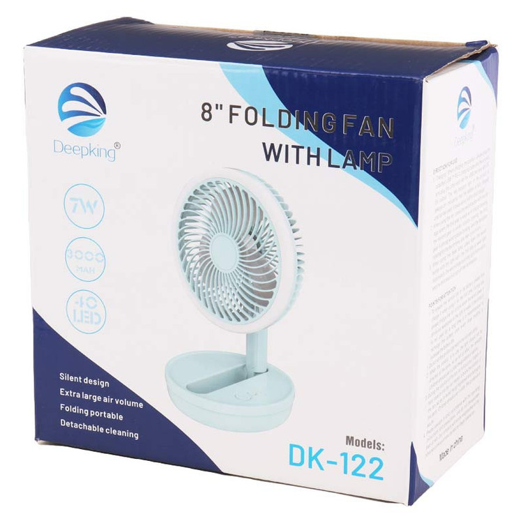 پنکه رومیزی تاشو دیپکینگ DK-122 مشخصات