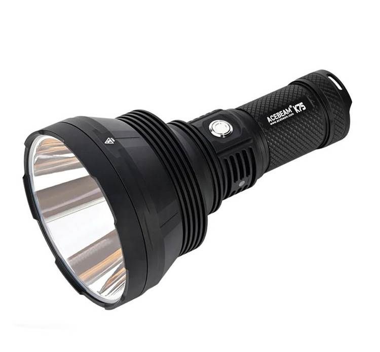 چراغ قوه ACEBEAM K75 با توان 6300 لومن و برد 2500 متر