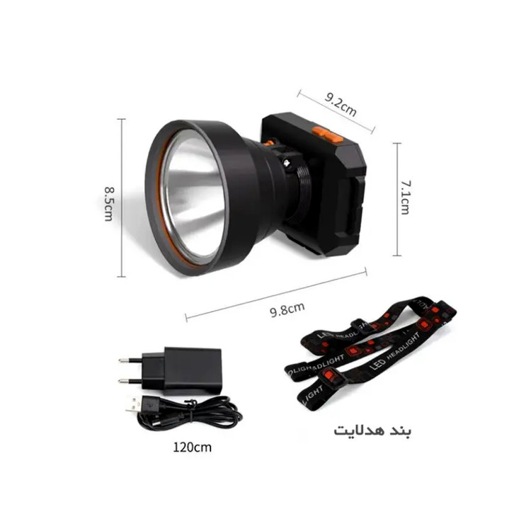 چراغ پیشانی ویداسی مدل WD-5028C مشخصات