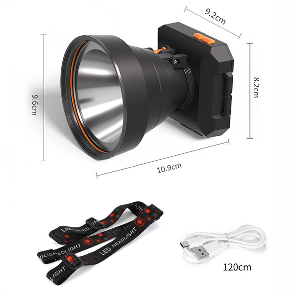 چراغ پیشانی LED شارژی ویداسی مدل WD-5027 قیمت