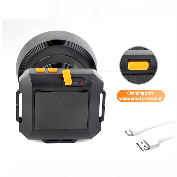 چراغ پیشانی LED شارژی ویداسی مدل WD-5027 مشخصات