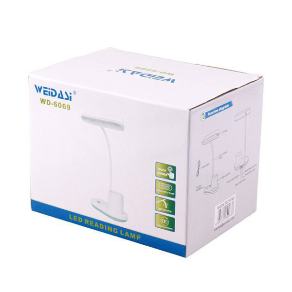 WEIDASI WD-6069 LED reading lamp قیمت و مشخصات