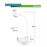 چراغ مطالعه شارژی ویداسی مدل WD-6081 قیمت