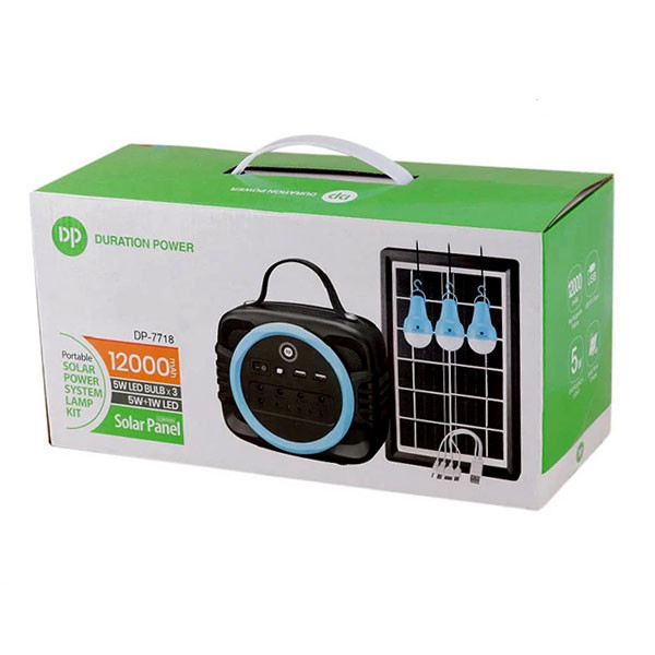 پکیج خورشیدی و سیستم روشنایی DP-7718 خرید