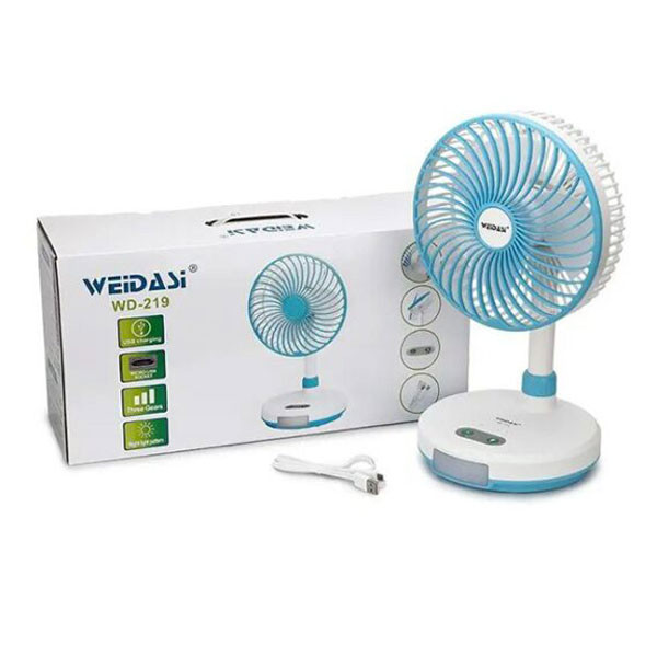 WIDASI WD-219 desktop fan جعبه
