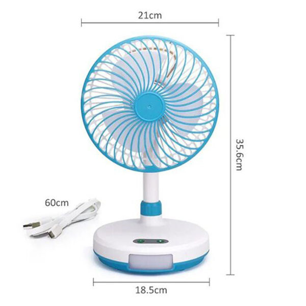 پنکه شارژی ویداسی مدل WD-219 مشخصات