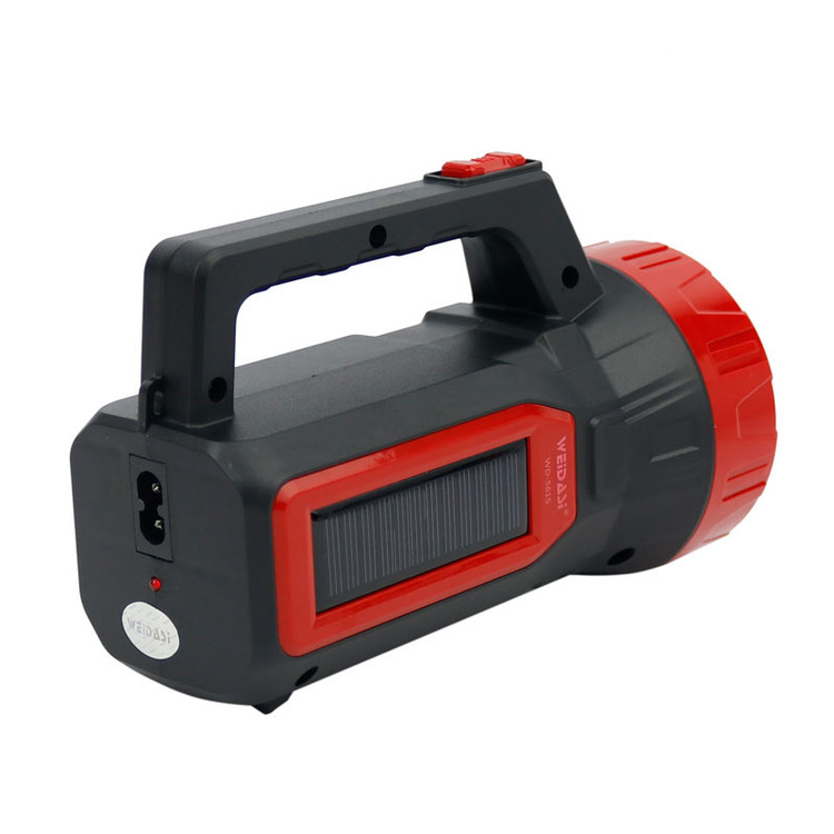 قیمت چراغ قوه نورافکن دستی شارژی و خورشیدی ویداسی WD-561S