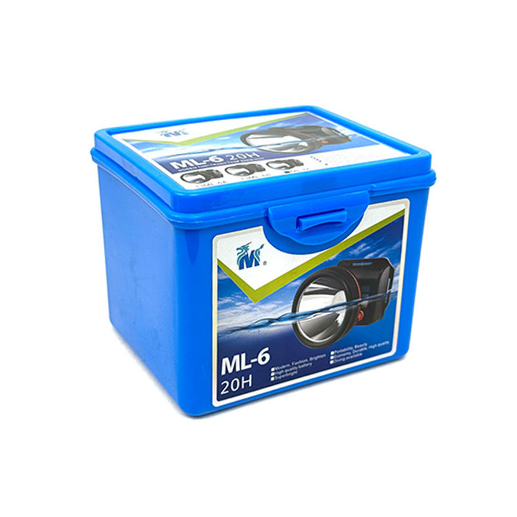 چراغ پیشانی ML مدل ML‑6 ضد آب غواصی