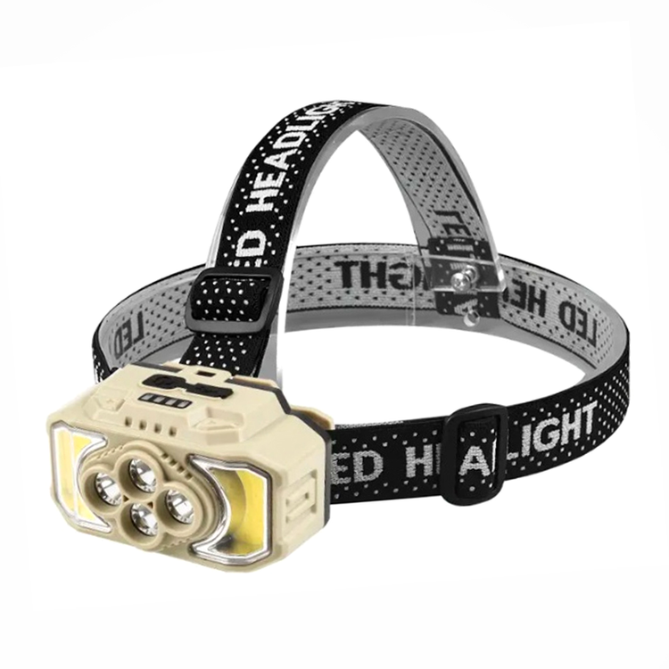 قیمت چراغ پیشانی COB+4 LED مدل HX-815