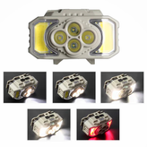 مشخصات چراغ پیشانی COB+4 LED مدل HX-815