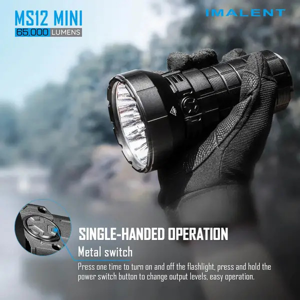 محصول حرفهای چراغقوه IMALENT MS12 Mini