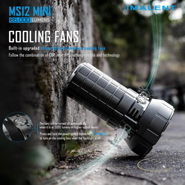 قیمت و مشخصات چراغ قوه ایمالنت MS12 Mini