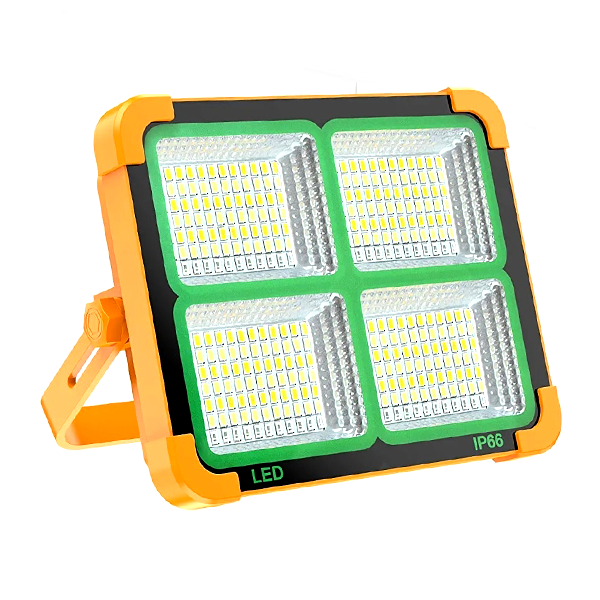 پروژکتور شارژی خورشیدی 100 وات مهتابی، آفتابی و نچرال