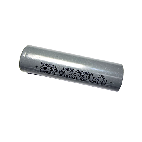 15C 3800mAh maxcell 18650 lithium battery